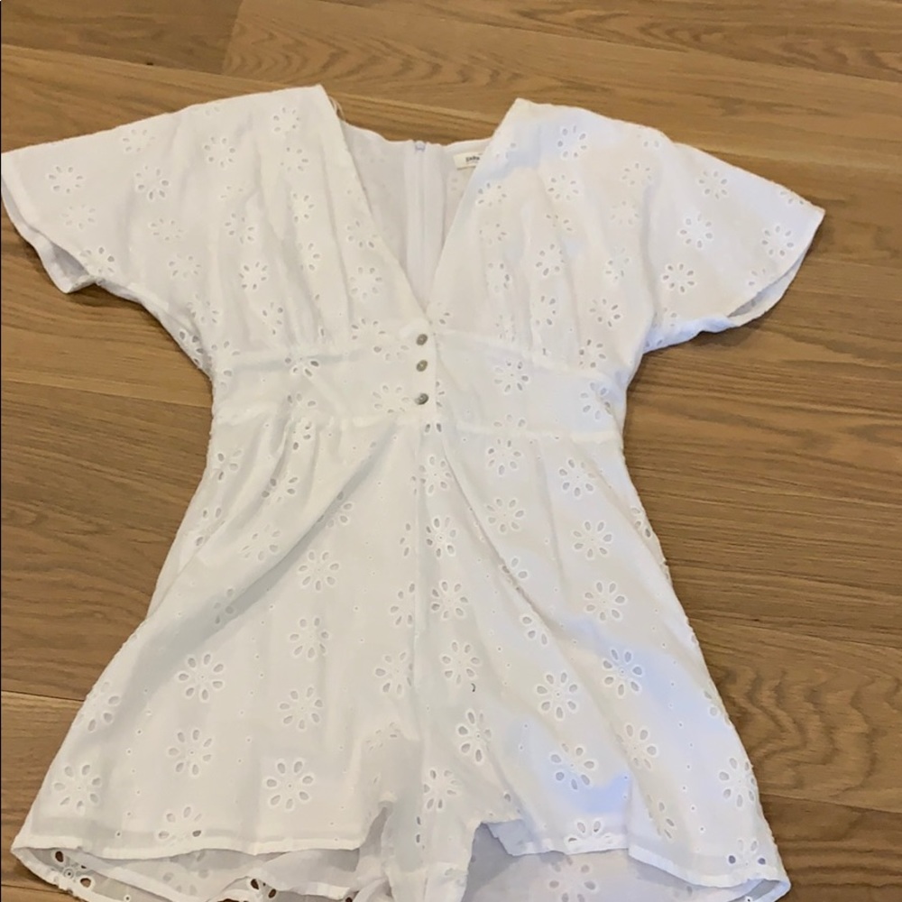 ZARA White Romper